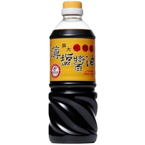滷肉醬油推薦三:屏科大薄鹽醬油