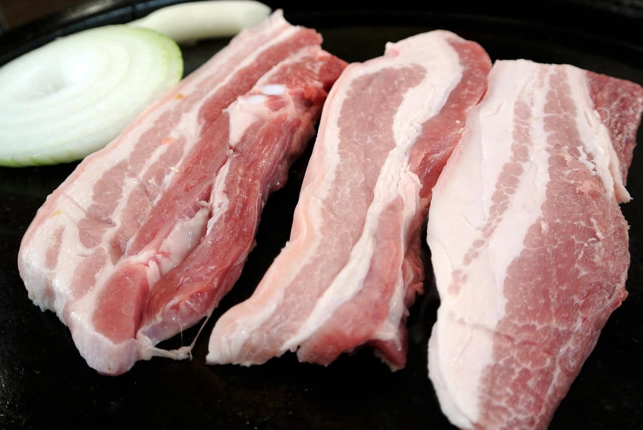 豬肉部位:腹脅部