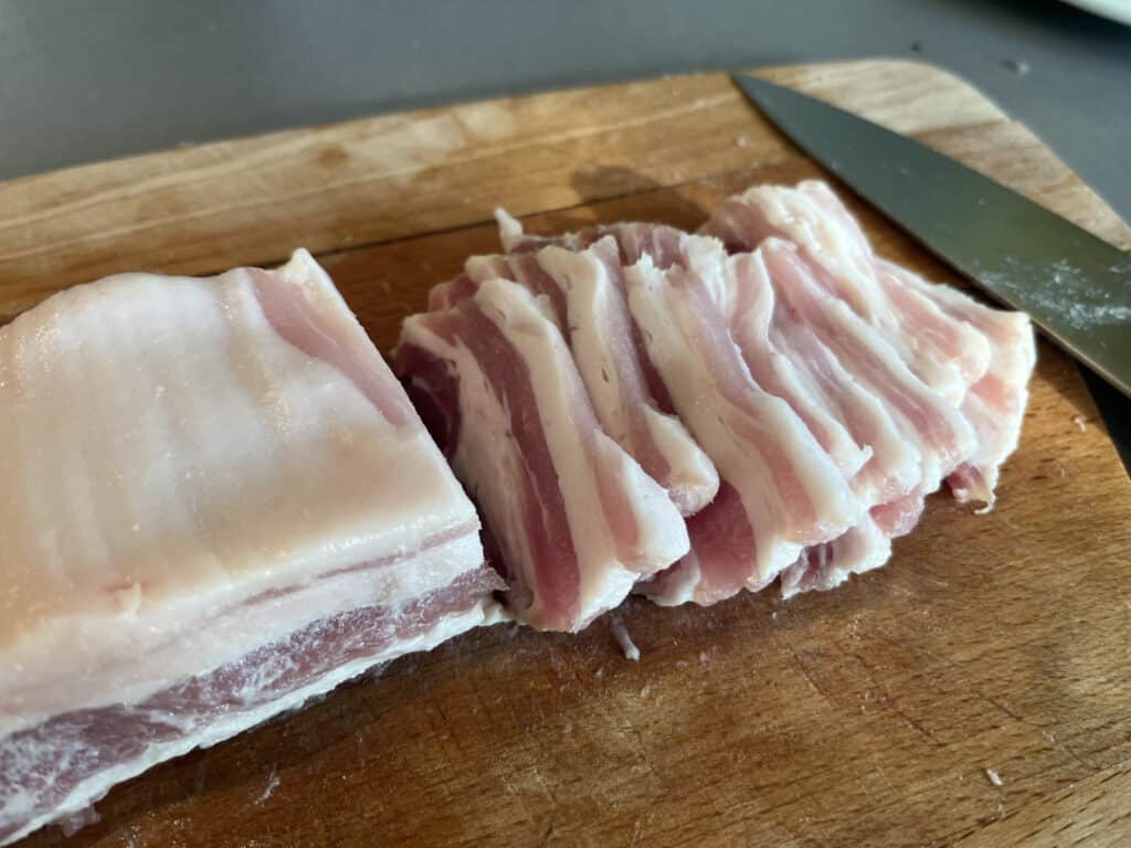 滷肉飯便當作法:準備材料